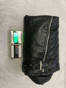 Stylish Black Faux Leather Jacket