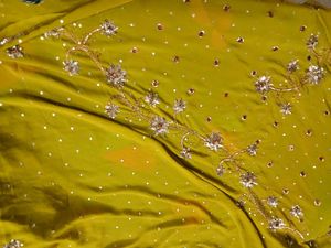 Mehendi Party wear Saree for woman