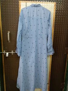 Tokyo Talkies Striped Casual Shirt Dress