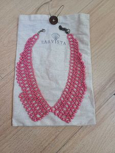 Brand New handmade Raavista Bead Work Collar Neckl