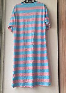 Striped T-Shirt Dress