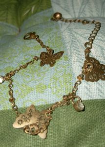 Butterfly Charm Anklet
