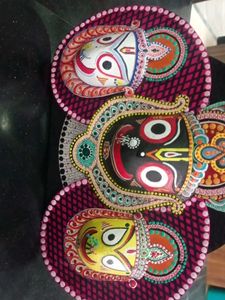 Handcrafted Jagannath Deity Wall Decor