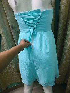 Aqua Dream premium Mini Dress