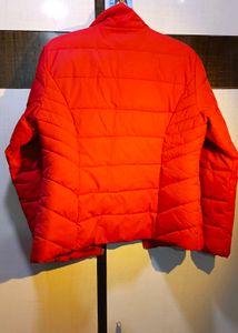 Red Quilted Jacket