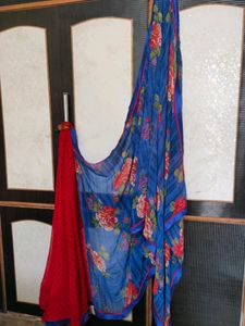 Double Colour Saree
