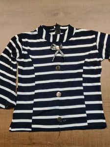 Striped Girls Top