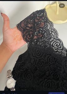 Lace Detailed Top