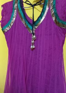 Magenta Pink Women&#39;s Anarkali