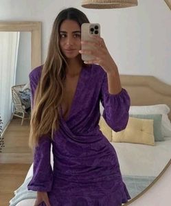Sale 🛍️ On Price Drop ZARA Short wrap front dress
