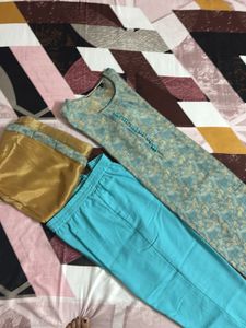 Kurta Pant &amp; Dupatta Set Of 3