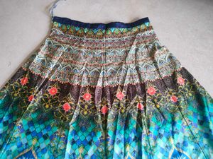 Patterned Ethnic Skirt