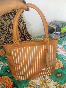 Stylish Brown Tote Bag