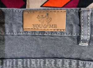 Vintage Grey Straight-Leg Jeans - Unisex