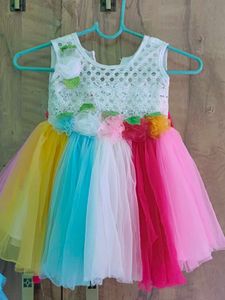 Cute Colorful frock