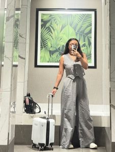 Striped Vest &amp; Pants Set