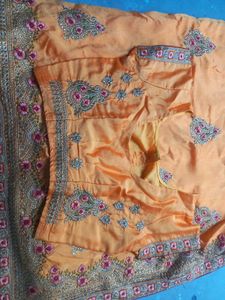 Embroidered Partywear Saree 🥻