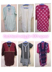 Kurti Bundle - 6 Stylish Pieces