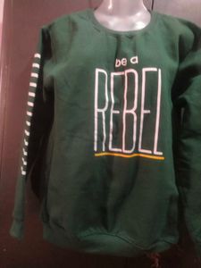 Dark Green Color Winter Warm T Shirt Full Sleeve