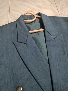 Wedding Branded Blue Blazer