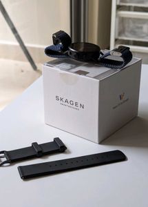 Skagen Falster Gen 6 Midnight Silicone Smartwatch