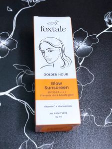 Foxtale Glow Sunscreen 80ml