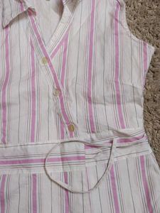 Striped Sleeveless Top