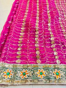 Elegant Ethnic Saree with blouse and peticot