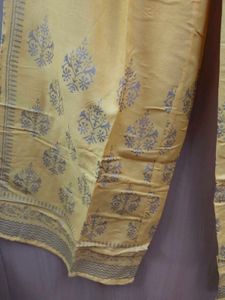 Yellow Printed Palazzos (BL)