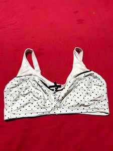 Polka Dot Full Coverage Bra