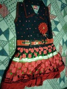 Girls&#39; Dress and Pants Set
