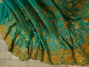 Expansive Embroidery Full Work Saree 🔥