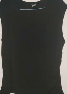 Black Ruched Dress