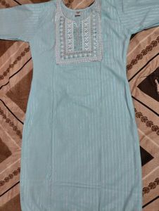 Trendy Women Embroidered Kurti, Pant &amp; Dupatta Set