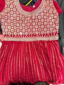 Red Frock Suit