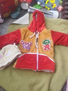 Baby Jacket Free Cap