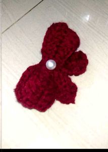 Chorchet Red Bow Clip 🎀✨