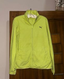 Puma Track Jacket - Neon Green