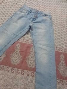 Light Wash Denim Jeans