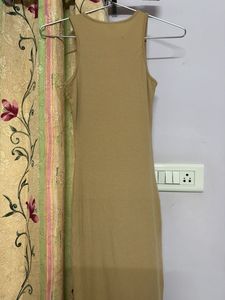 Tan Bodycon Dress