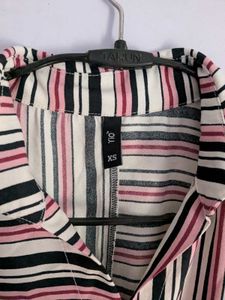 Pink Striped Dress