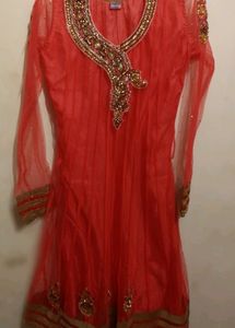 Short Frok Beautiful Gajri Color