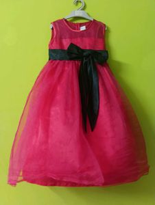 4-6 Years Red Dress