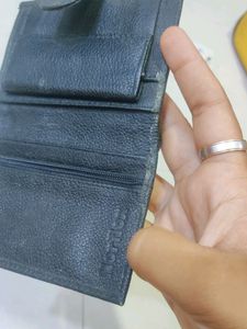 Black leather Wallet