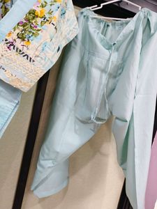 SKY BLUE PAKISTANI HEAVY PATCH WORK DRESS.