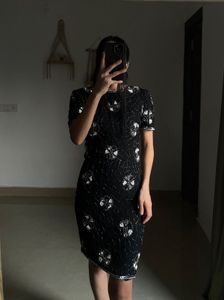 Adrianna Papell  Vintage Beaded COCKTAIL Dress ♠️