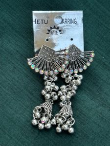 oxidised earrings