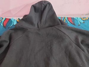 Black Zip-Up Hoodie