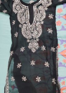 Elegant Black Kurta