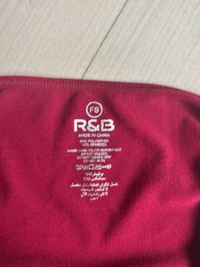 Red Sleeveless Tank Top